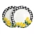 Import Customized green floral happy birthday paper plate paper dishes plates from China