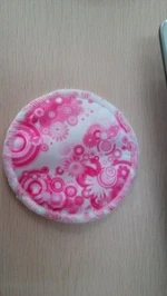 Customized Soft Reusable Bamboo Breast Pad Washable Nursing Pad Wholesale