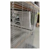 Customized SS304 Balance Weave Ladder Link Belting Grid Mesh Belt flat flex mesh belt