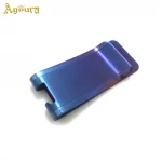 Customized Titanium Travel Wallet Money Clip