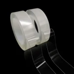 Customized Waterproof Transparent Sihir Double Sided Sticky Washable Sticking Reusable Thin 5m Sheet Adhesive Acrylic Nano Tape