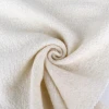 Customzide white knitted wool boiled woolen fabric