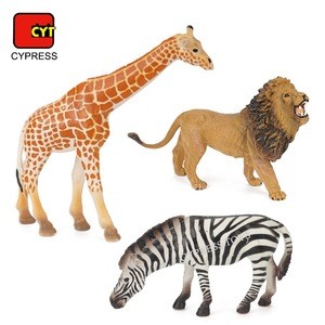 CYPRESS TOYS Educational Toys Gift PVC Plastic Animal Figurine Set Wild Animals Toy Set