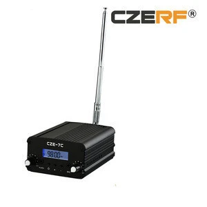 CZE-7C 0.7-1watt Wireless FM Transmitter modulator for car FM audio car system Radio Station broadcast equipment