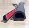 D-type rubber foam seals for cars, trucks, motor homes and ship doors and windows