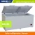 Import DC12V 24V 300L 400L solar powered deep chest solar freezer 12v fridge freezer from China
