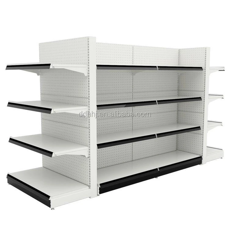 DDH 16# Supermarket and Grocery Store Multilayer Floor Shelf Multifunctional Fashion Simple Display Cabinet