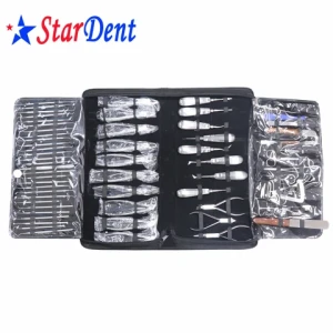 Dental Instrument Kit Stainless Steel 304 Implant Surgery Kit Dentistry Instruments Tool Set 61 Pcs/Set