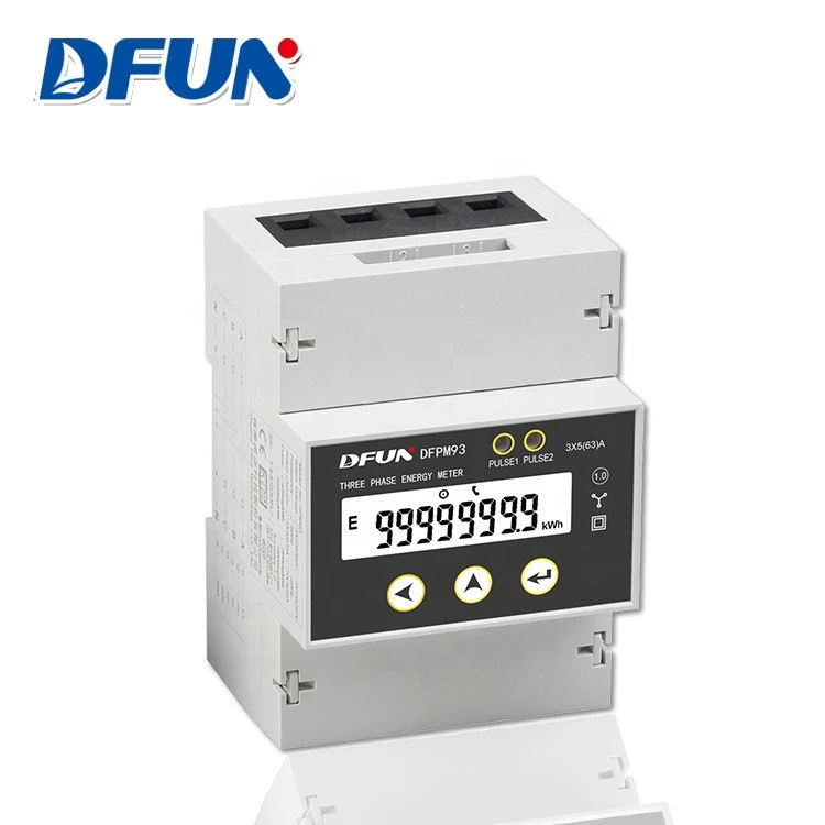 DFUN DFPM93 Three Phase Power Energy Meter with Modbus RS485