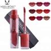 DHLFree shipping MISS ROSE 24colors Nude Matte Lipstick Lips Moisturizer Metal Color Liquid Lipstick Matte Lip Gloss