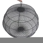 Different shaped marine daytime marking mesh anchor black signal ball
