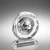 Import DILU K9 Crystal Round golf ball Table Clock for Office Table, Crystal decoration and Crystal Crafts from China