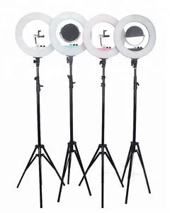 Dimmable Photographic LED Video Ring Light For DSLR Camera
