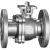 Import DIN ANSI JIS stranard Flanged Floating Stainless Steel Ball Valve from China