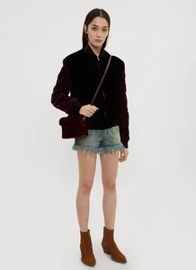 Direct manufacturer cheap hard edged frayed gradient mini length hot girls denim shorts jeans