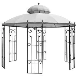 discount wrought iron summerhouse good quality outdoor