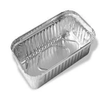 Disposable Aluminium Foil Container Rectangular 510cc