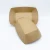 Import Disposable Brown  Take Away Food  Custom Printed Kraft Paper Food Boat Tray from China