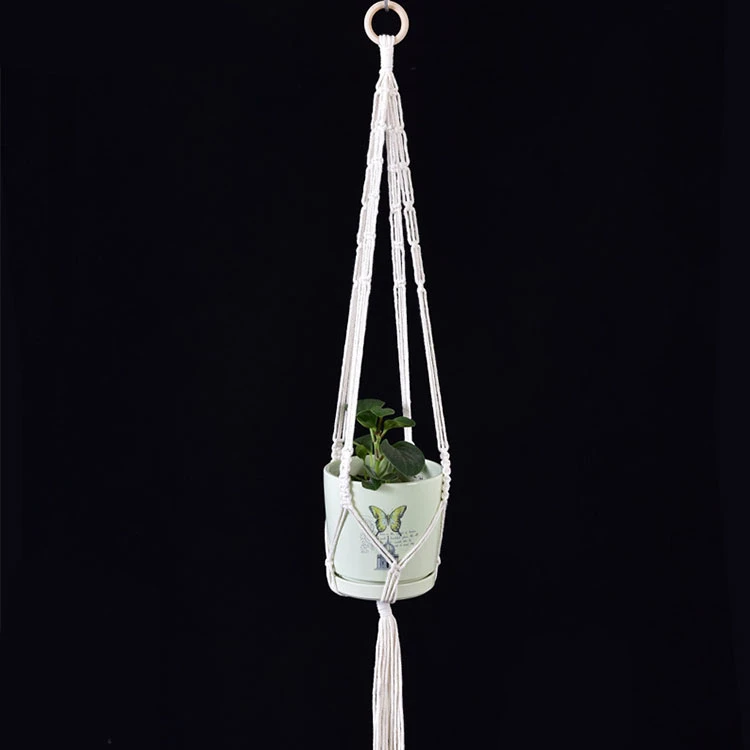 DIY Indoor Wall Hanging Planter Basket Flower Macrame Plant Hangers Kit
