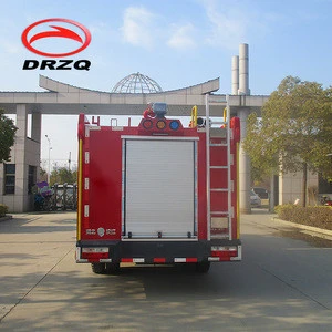 Dongfeng 4 doors LHD/RHD Emergency vehicle 4 cubic meters fire fighting truck
