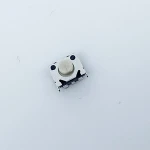 Dongguan Foxeco mini single push button soft tact smile switch 5mA 30V side actuated SMD illuminated tactile switch PCB panel