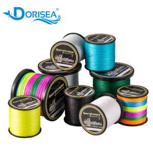DORISEA SARATOGA 8 Strands 100M-2000M 6-300LB 100% PE Braided Multifilament Fishing Line,all colors available
