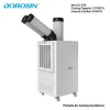 Dorosin 230V 50Hz/60Hz 9000BTU industrial mobile air conditioners of industrial coolers