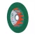 Import Double mesh resin grinding wheel disc Grinding wheel polishing disc Brown calcined baffle disc from China