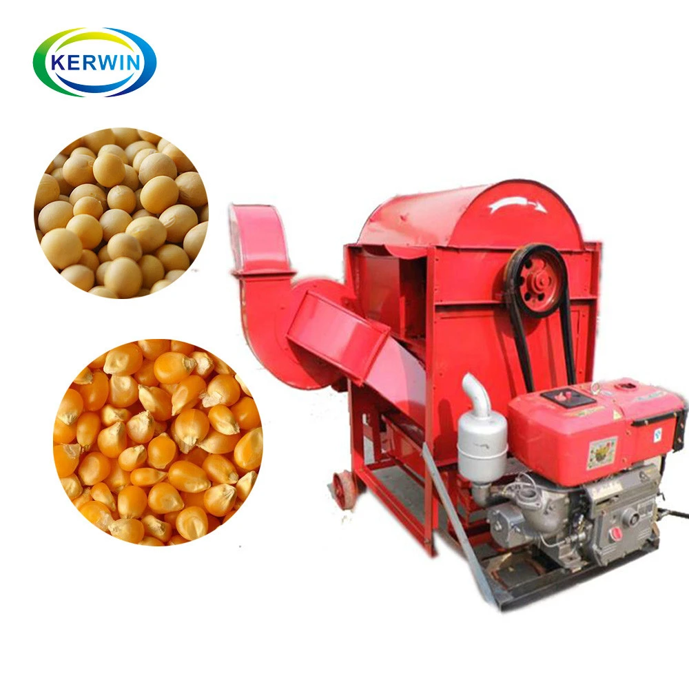 Dry bean threshing machine/dry soybean sheller for sale