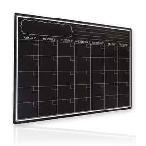 Dry erase refrigerator weekly monthly yearly planner blackboard magnetic calendar