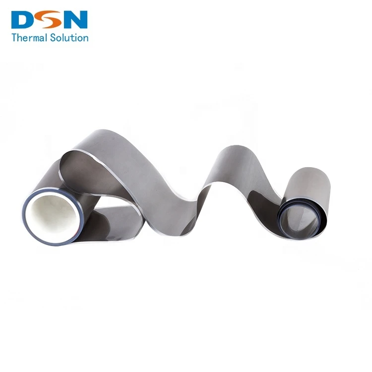 DSN artificial graphite film 12um Synthetic Pyrolytic Graphite Sheet For Table PCs Thermal Conductiity