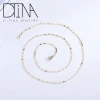DTINA Hot Sale Gold Plated Necklace 18k Gold Plated 45cm + 60cm Chain