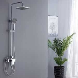 Durable brass shower faucet wall-mounted hand shower head shower bathroom faucet