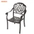 Import Durable Easy Installation Cast Aluminum Dining Set Outdoor Garden Coffee Shop Furniture from China