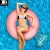 Import durable plastic inflatable diamond swimming ring pool float pink floating bachelorette party engagement swim tube lounge from China
