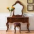 Import E318 European Style Bedroom Solid Wood Dresser Table American Carved Dressing Table from China