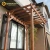 Easy install solid timber gazebo wood natural backyard pergola