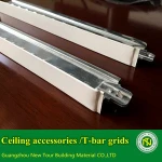 Easy installlation gypsum ceiling accessories /ceiling T-bar grids
