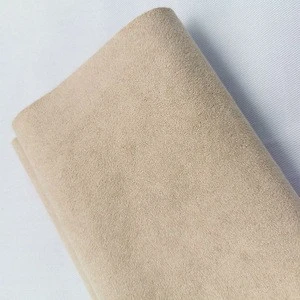 Eco-friendly can recycle, recycled materials microfiber suede leather