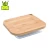 Eco-friendly  high borosilicate glass bakeware with bamboo lid