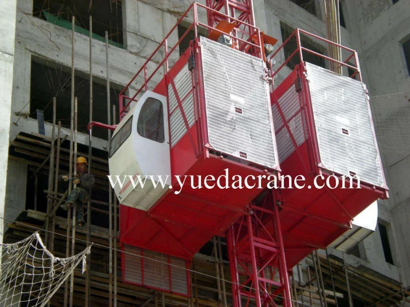 Economic building equipment 2ton 150M Height SC200/200 Construction electric hoist