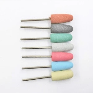 Electric Drill Bits Nail Silicone Grinding Head