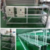 Electric Motor Light Aluminium  Frame Rubber Roller  Conveyors