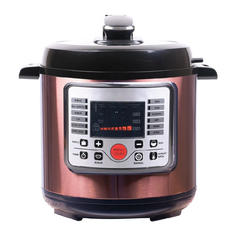 Electric Pressure Cooker 5L Instant Function Pot 900W  Electric High Pressure Multi Cooker 0~70kpa