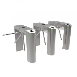 Electronic Security Barrier Tripod Turnstile Door with access control system for station