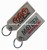 Import embroidered aircraft strap keychain keyring from China