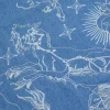 Embroidered Cotton Denim Fabric for Jacket Skirt