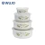 Import Enamel Food Storage Bowls Mixing Bowls Enamel Reusable Salad Bowl with Plastic Lids from China