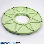 Engine fly wheel connected hydraulic pump shaft excavator coupling