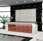 Enterprise Modern Front Office Counter Luxury Reception Area Desk